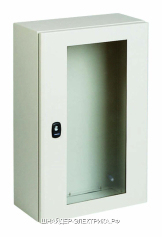 SE Sarel Шкаф Spacial 3D 600x600x300 с прозрачной дверью